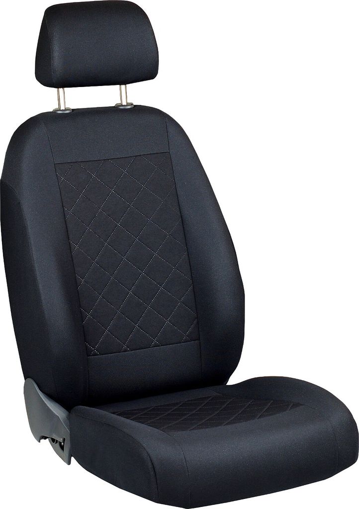 Zakschneider Schwarze Sitzbezug für DACIA DOKKER Fahrer Sitzbezug