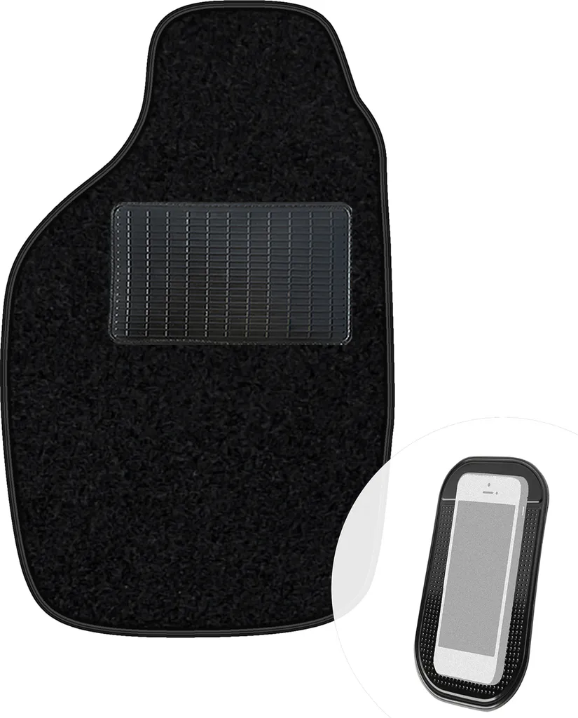 Tappetino Auto Fiat Punto 1993-1999 Nero - Solo Lato Guida Velours
