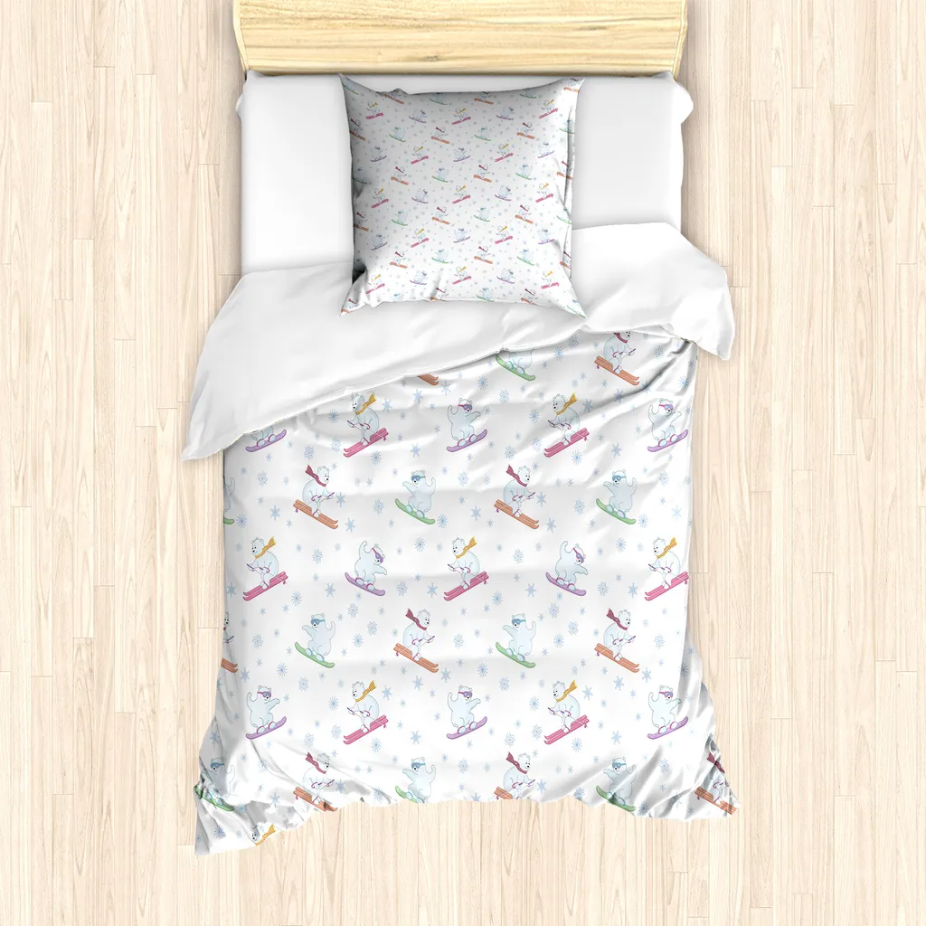 Set Copripiumino ABAKUHAUS Orsacchiotti Polari 135x200 Antiacaro