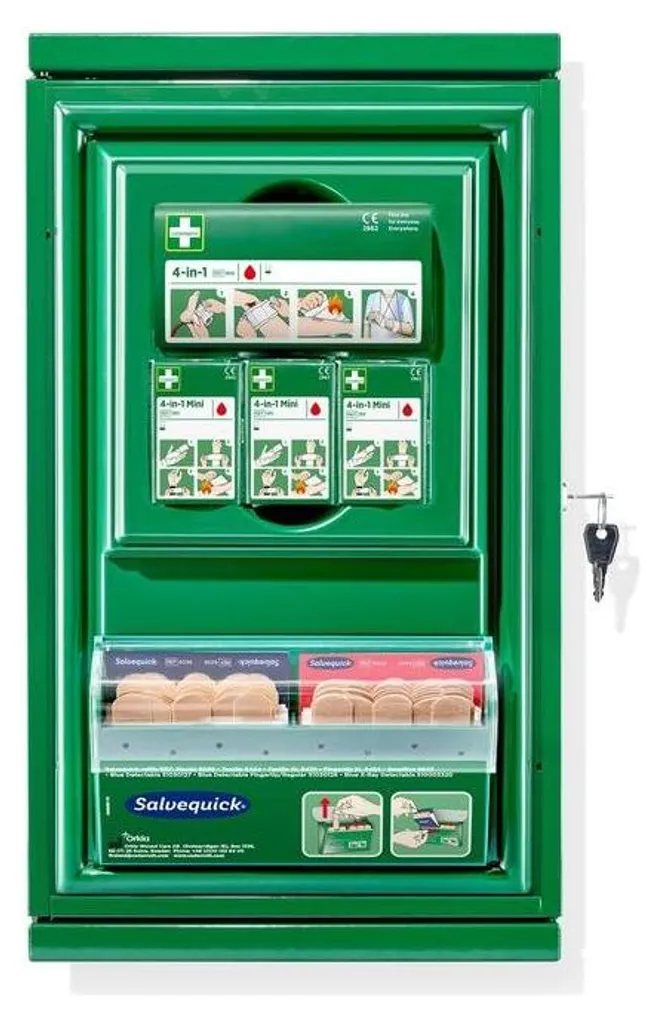 Cederroth REF291400 Panneau de secours en métal pour prévenir les risques