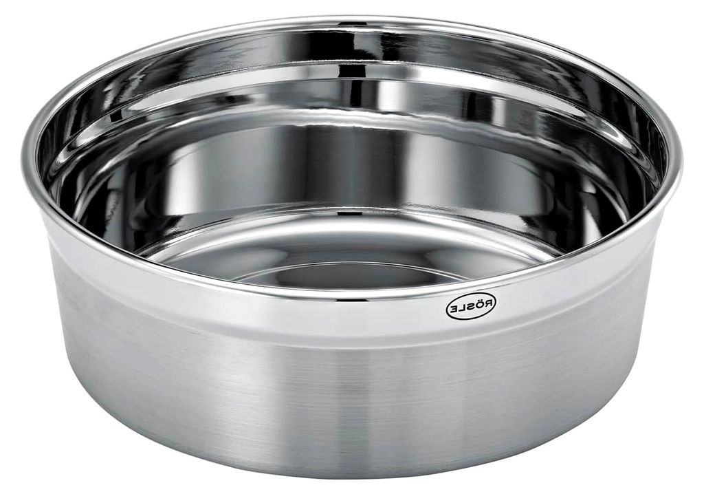 FLEXX 2GO 0,8 L runde Dose, Lunchbox aus Edelstahl, mikrowellen- und backofengeeignet bis 150 °C, spülmaschinenfest, silber