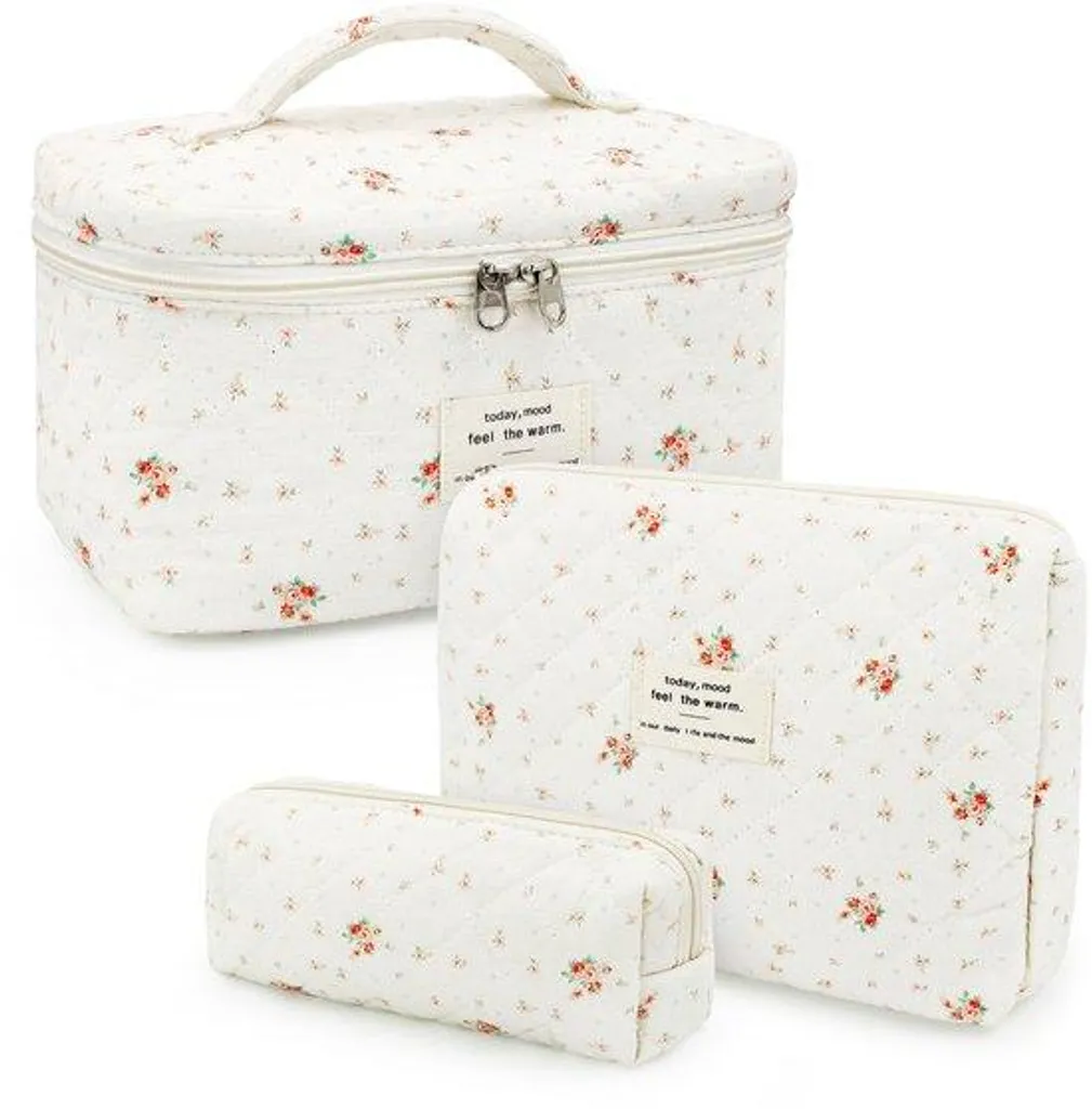 Fini le désordre avec ces sacs floraux pour femme - Set de rangement