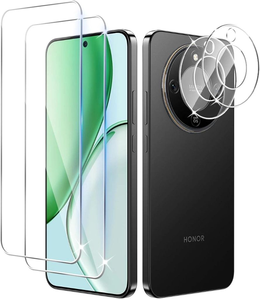 2X Schutzglas ( Display + Kamera ) für Honor Magic 8 Lite Produktbild 