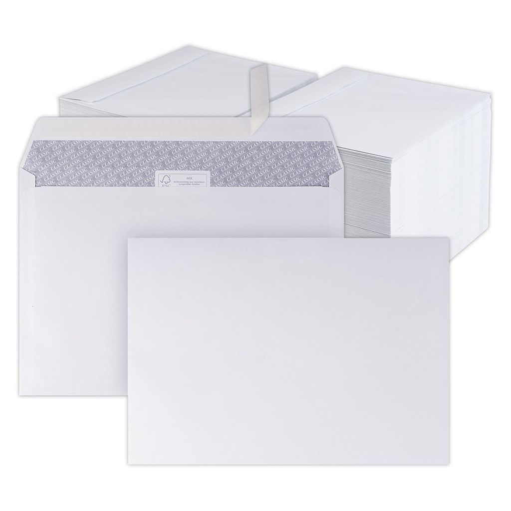 100 buste - buste C5 senza finestra - 162x229 mm - buste - Immagine del prodotto 