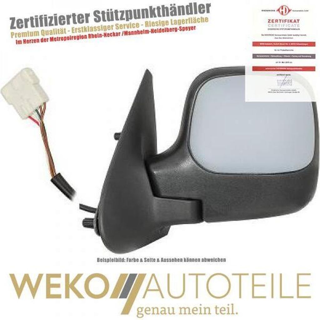 Diederichs Aussenspiegel li.Berlingo, 03->>