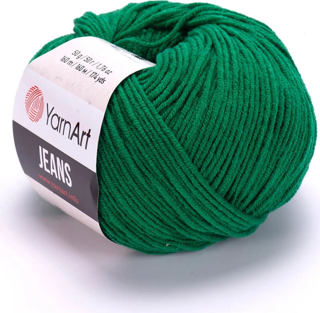 Yarn Art Jeans 52 Dark Green Strickgarn Produktbild 