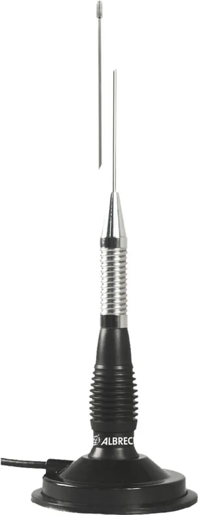 Antenne CB Albrecht ML130 110cm - Évitez les Pertes de Signal en 26-28MHz
