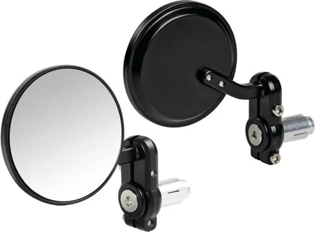 Rétroviseurs Lampa Dernier Noirs - Solution Anti-Vibrations Moto