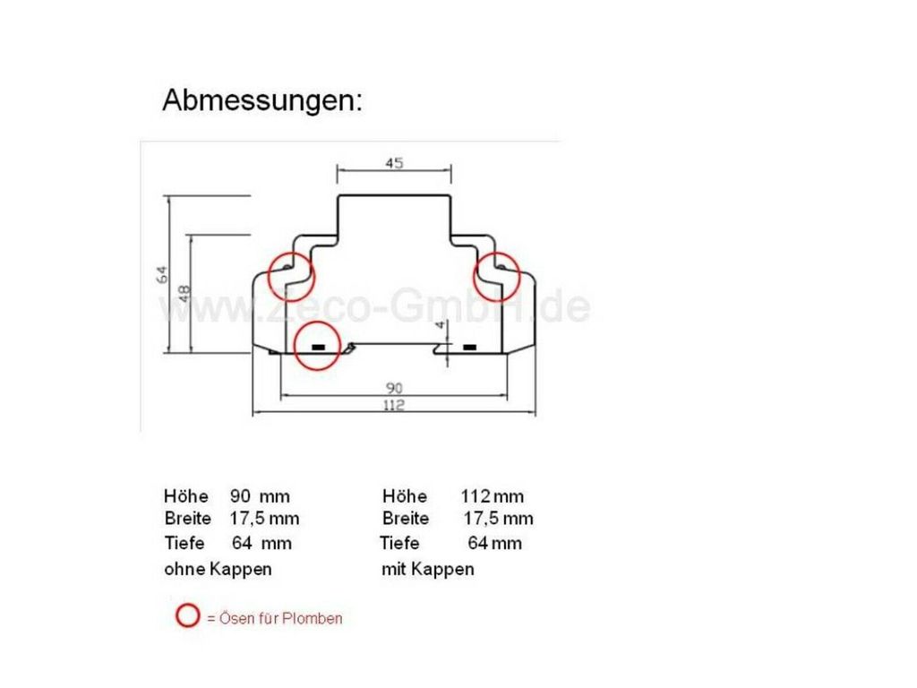 Stromzähler Wechselstromzähler 45A LCD Display, MID 2024 Produktbild 