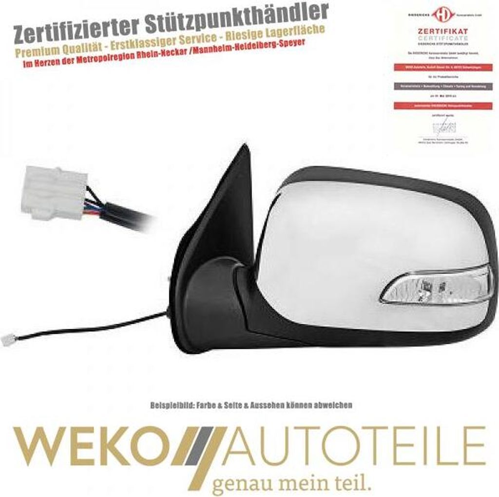 Außenspiegel links DIEDERICHS 5403827 für ISUZU