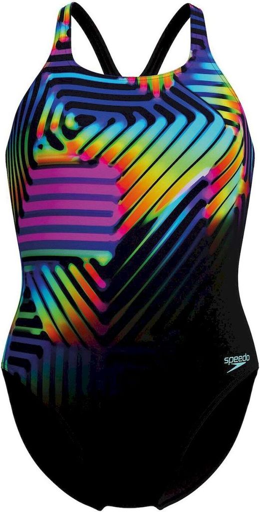 Speedo Digital Placement Badeanzug Damen 100 % Produktbild 