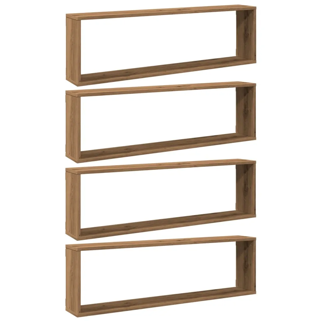 Offerta SYFAX Mensole Parete 4 pz 100x15x30 | Scaffali Cubo Robusti