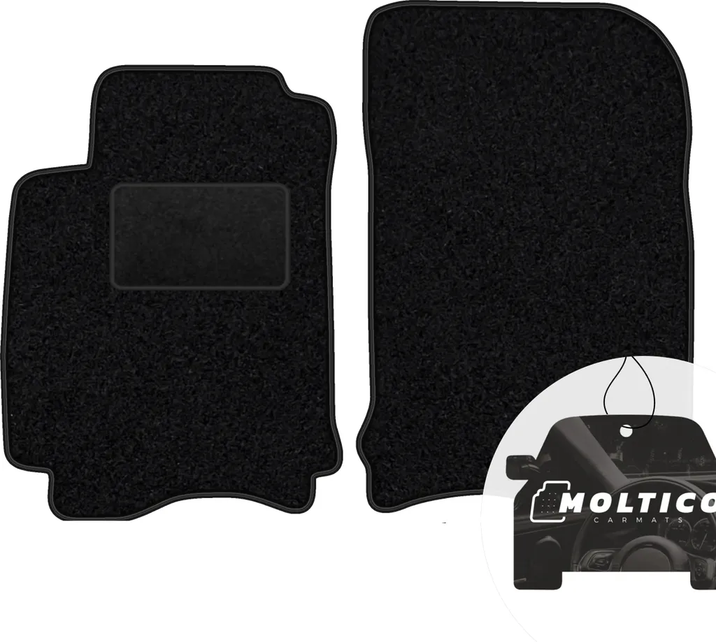 Tappetini Auto Velours Neri Renault Laguna II 2001-2007 MOLTICO