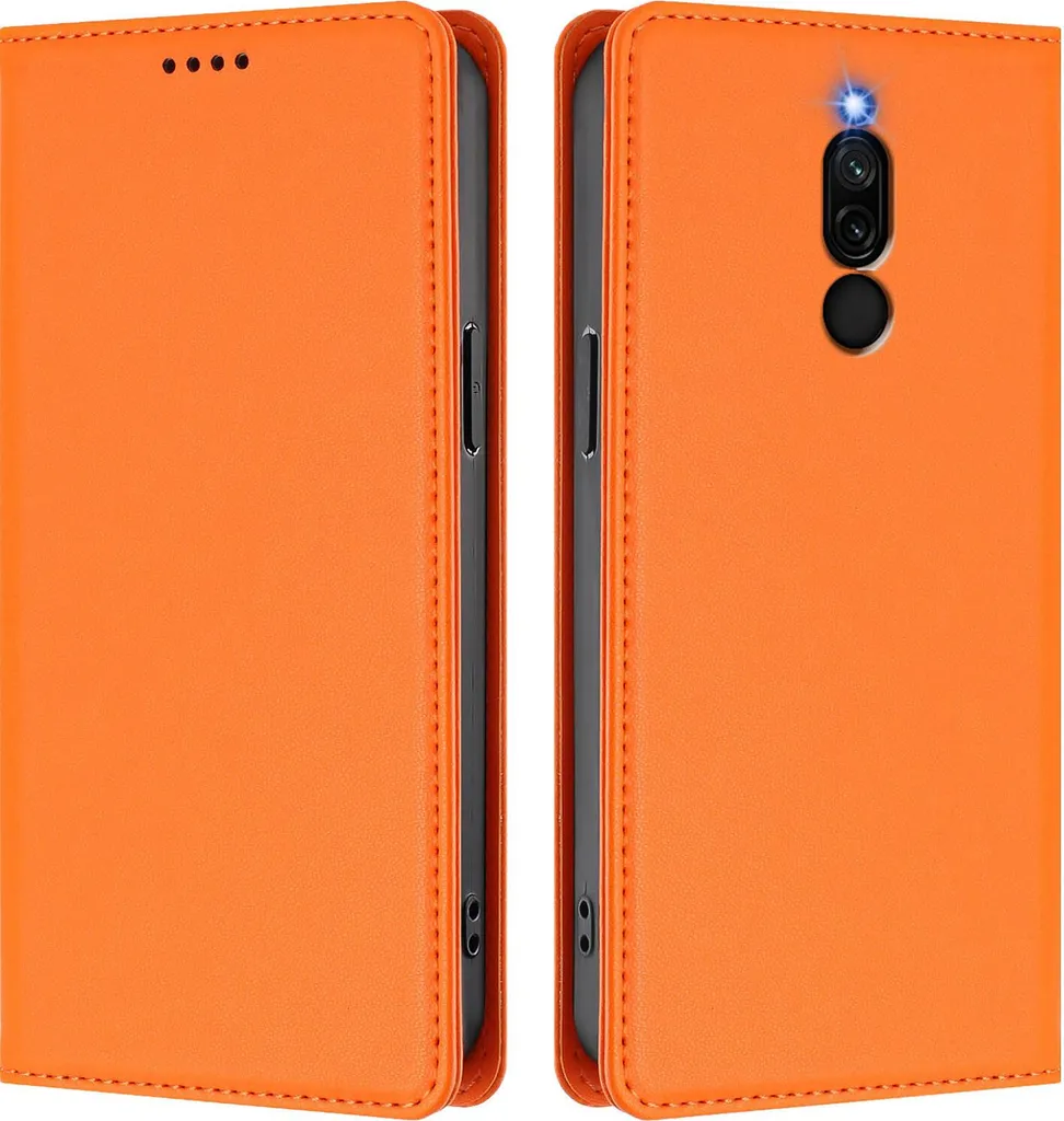 Bravoday Cover per Xiaomi Redmi 8 / 8A, Flip Custodia in Pelle PU Portafoglio Custodia per Xiaomi Redmi 8 / 8A, con Slot per Schede, Nero