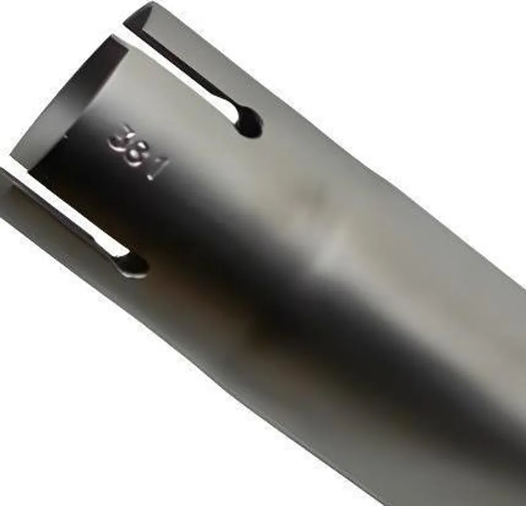 Tuyau d'échappement LeoVince 381 en inox durable pour silencieux droit