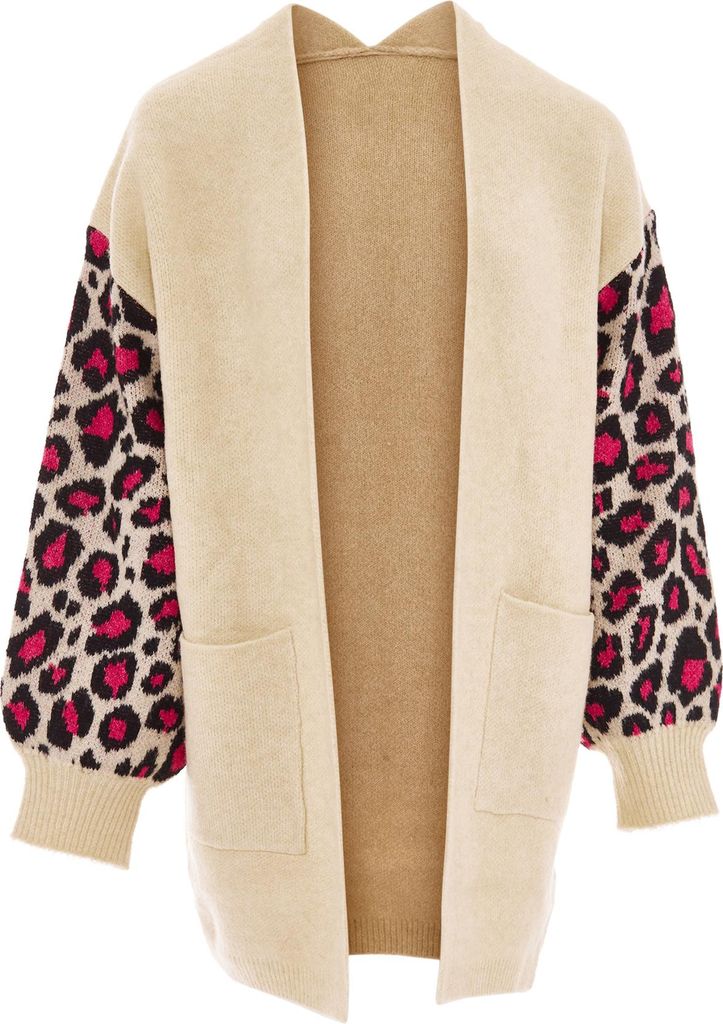 IMANE damen strickjacke - beige, M
