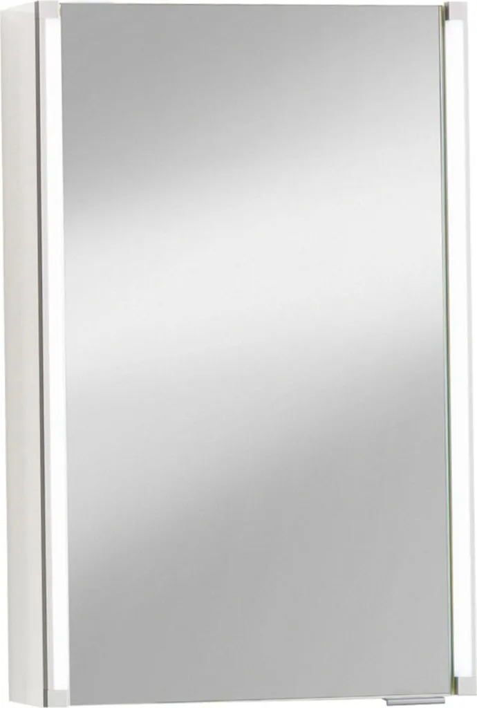 FACKELMANN LED-LINE Armoire de toilette 1 porte blanc 42,5 x 67 cm