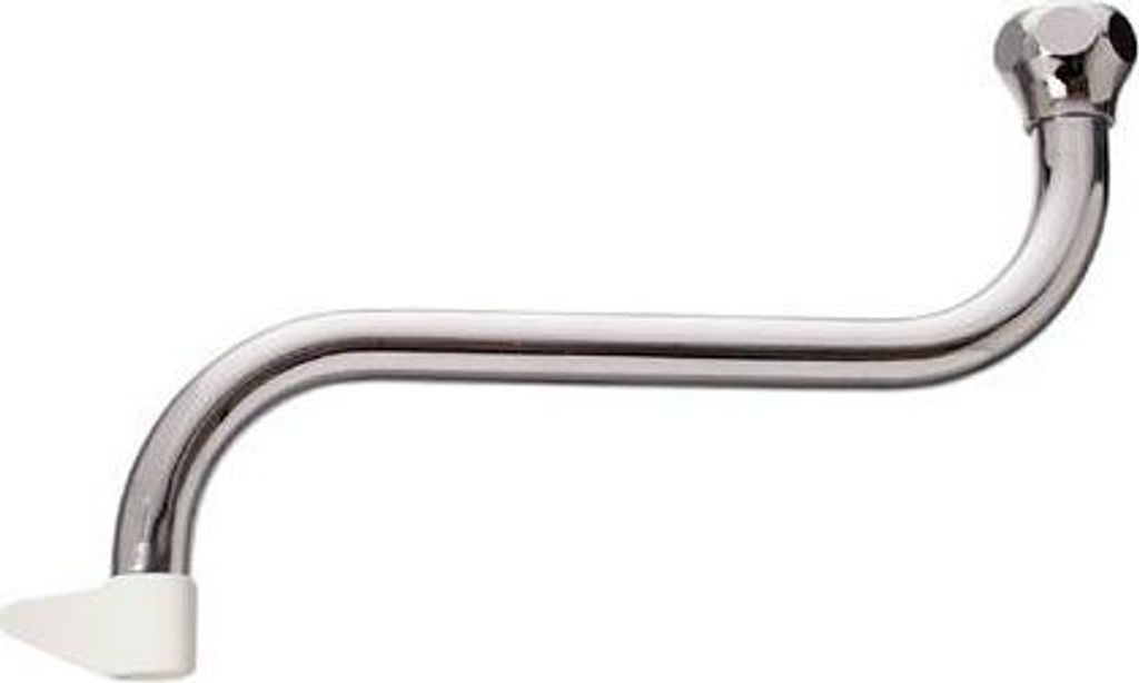 Cornat Rohrauslauf S-Form 25 cm verchromt Produktbild 