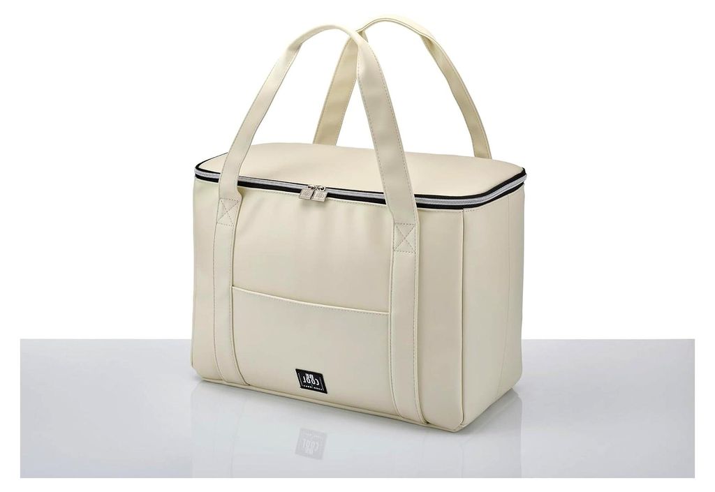 Große Kühltasche für die Stadt, 44 x 22 x 29 cm, 28 L Volumen mit breiten Tragegriffen für Picknick, Schule, Ausflüge, Reisen