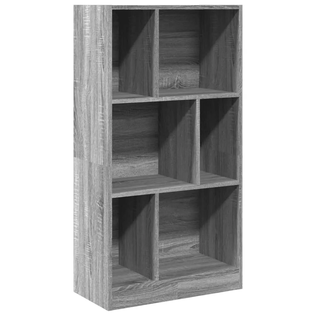 Scaffale Porta Libri Grigio Sonoma SYFAX™ 57 cm - Organizzazione Casa