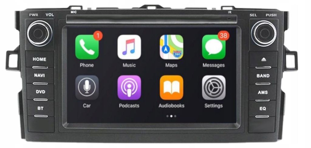 Radio Android do Toyota Auris (2006-2013) Carplay Android Zdjęcie produktu 