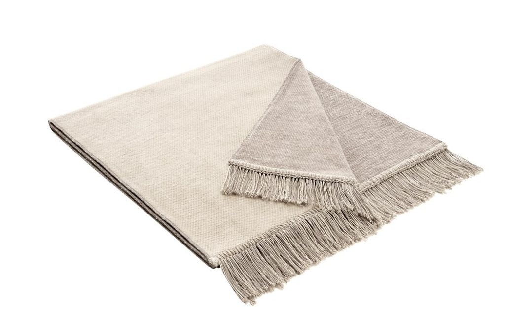 Biederlack Kuscheldecke Salt & Pepper Soft & Cover Natur Produktbild 