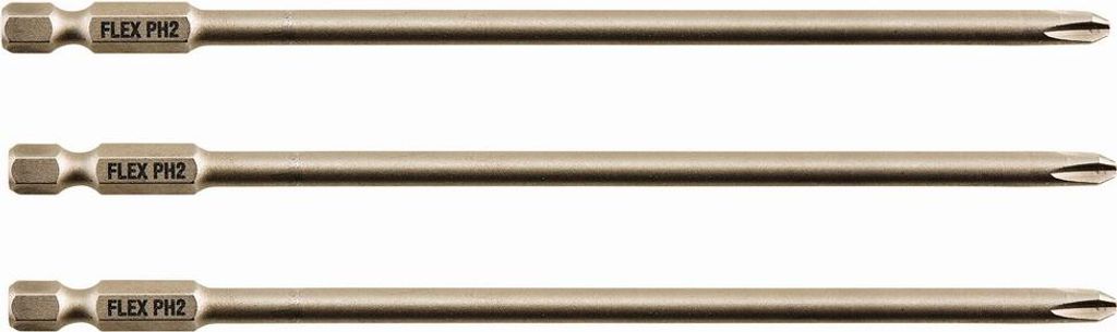 Flex Bit DB PH2 150 E6 3 Stück verwendbar mit M-DW 55 Produktbild 