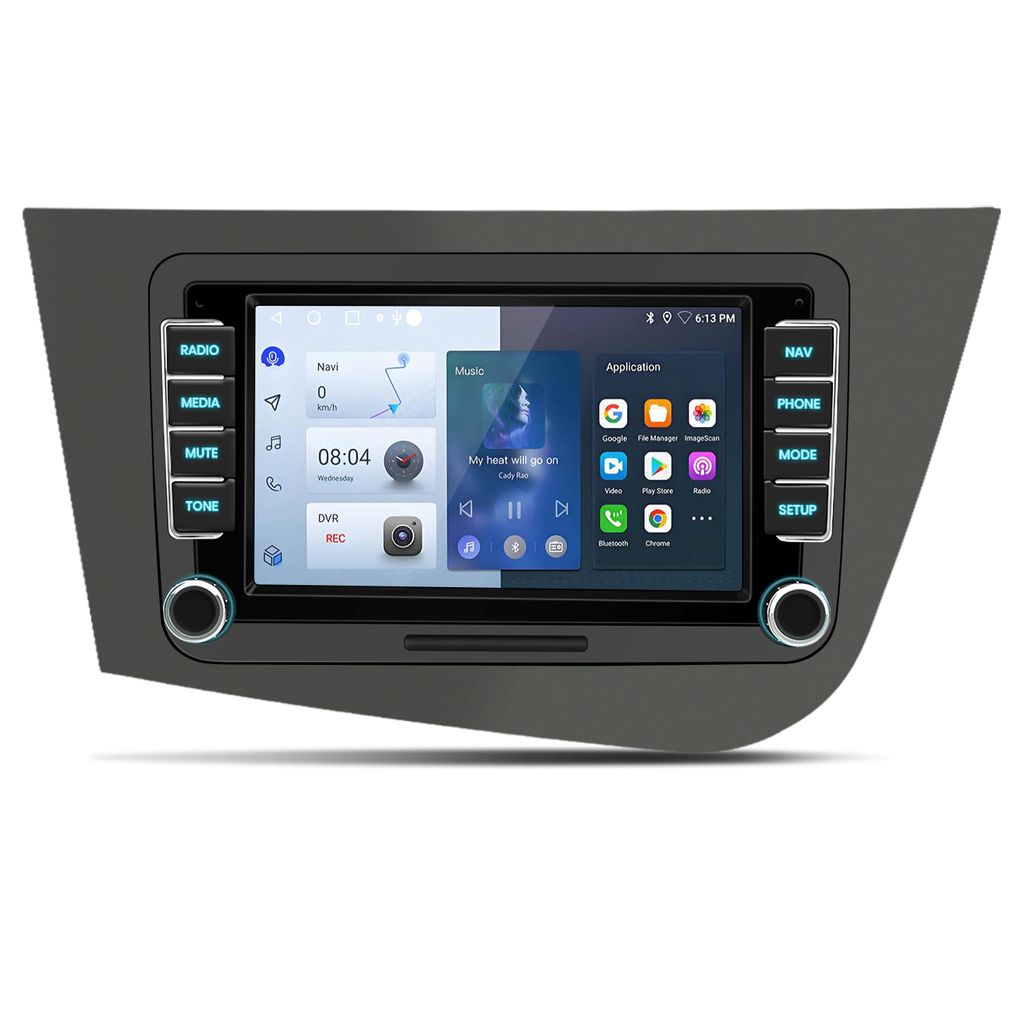 7''HD Android13 carplay 2+64G Autoradio GPS Navi Für Seat Image du produit 