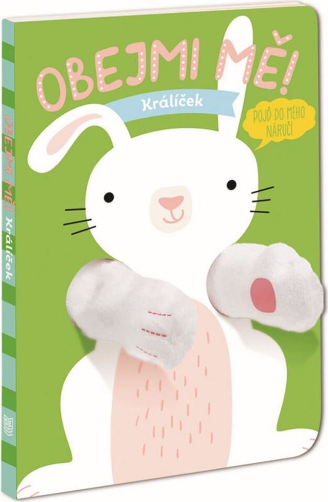 Maňásková knížka - Obejmi mě! KRÁLÍČEK Obrázok produktu 