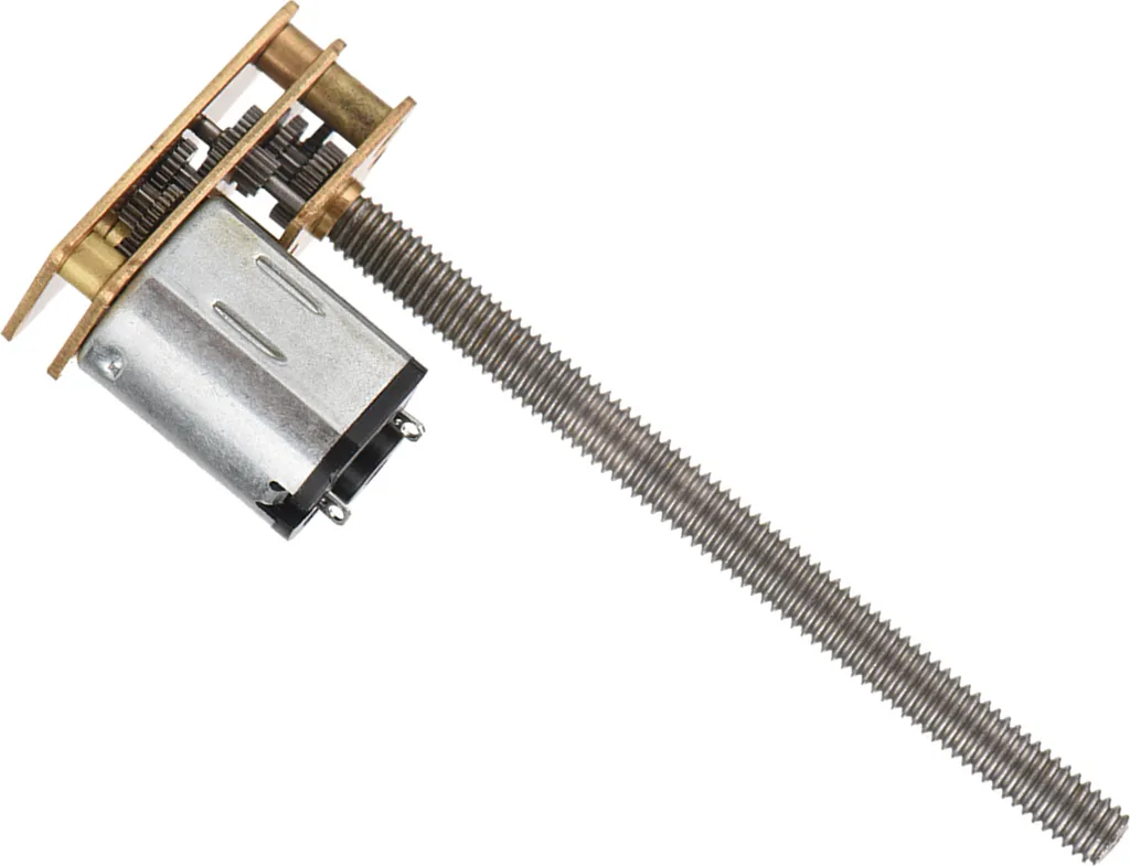 Moteur à engrenages pour automatisme et modélisme motorisation 24V DC