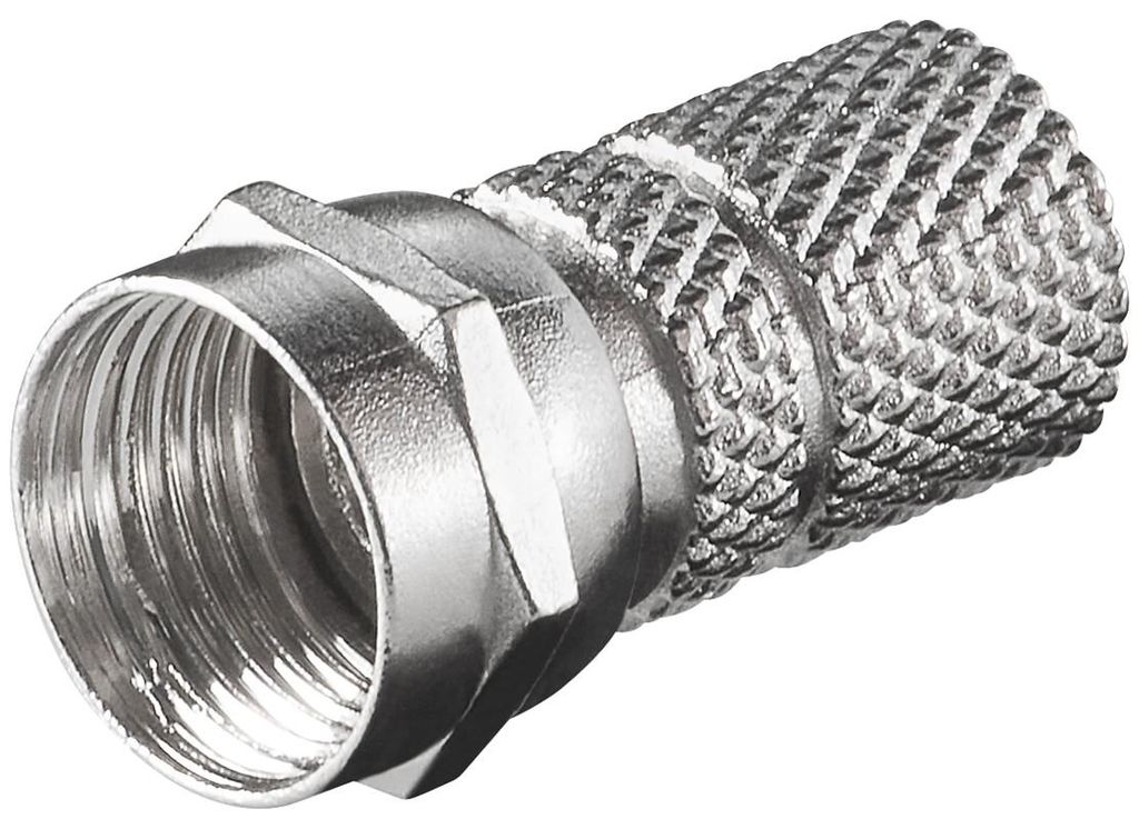 goobay spina F twist-on 7,3 mm zinco (sfuso) Immagine del prodotto 