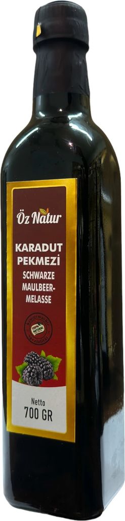 Öz Natur | Schwarze Maulbeermelasse 700g