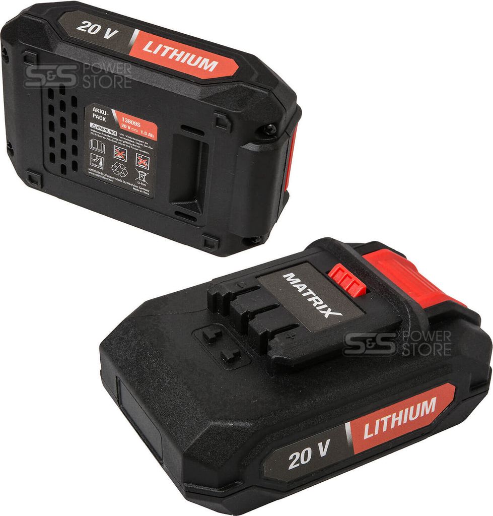 Matrix 2 Gang Akku-Bohrschrauber AKN-20 V BL 1,5 Ah Produktbild 6