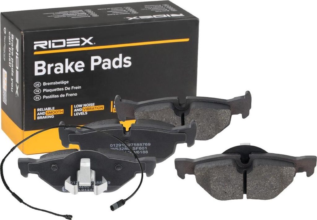 RIDEX Bremsbeläge Satz Vorne für BMW 5 Touring (F11) 402B1808