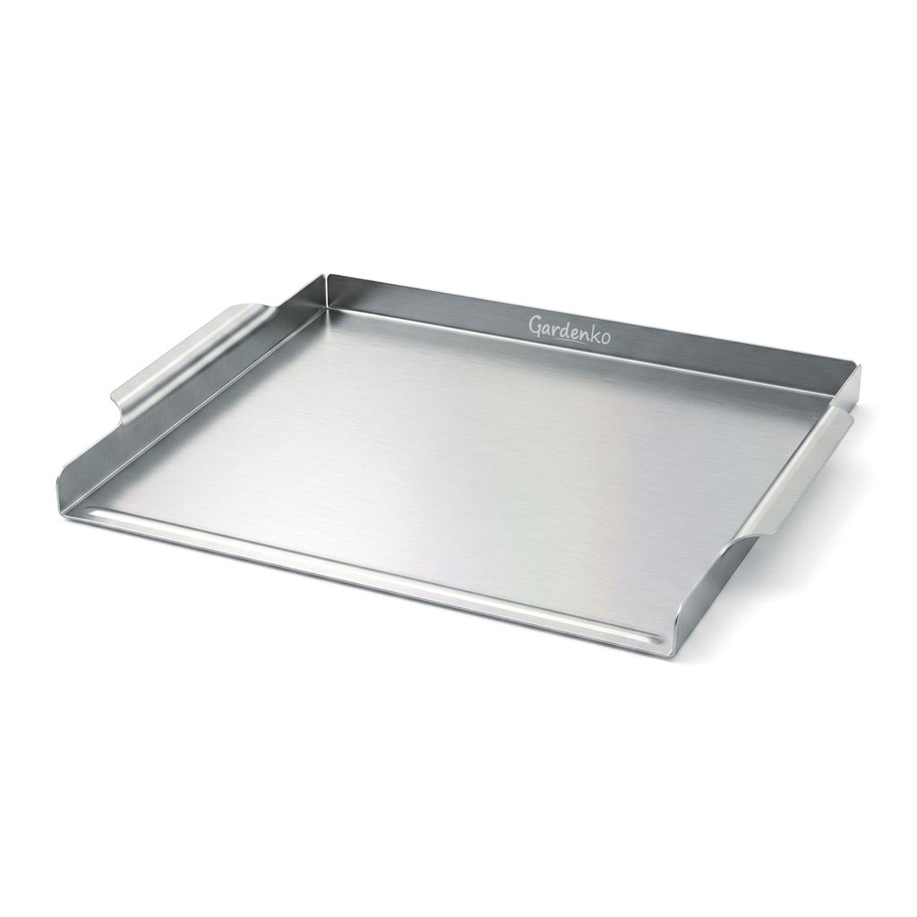 Grillplatte für Kohlegrill aus rostfreiem Edelstahl - Produktbild 