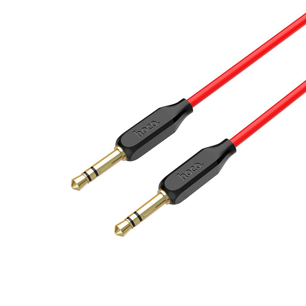 HOCO Audio Kabel UPA11 AUX Klinke 3,5mm - Rot KP26691 Produktbild 