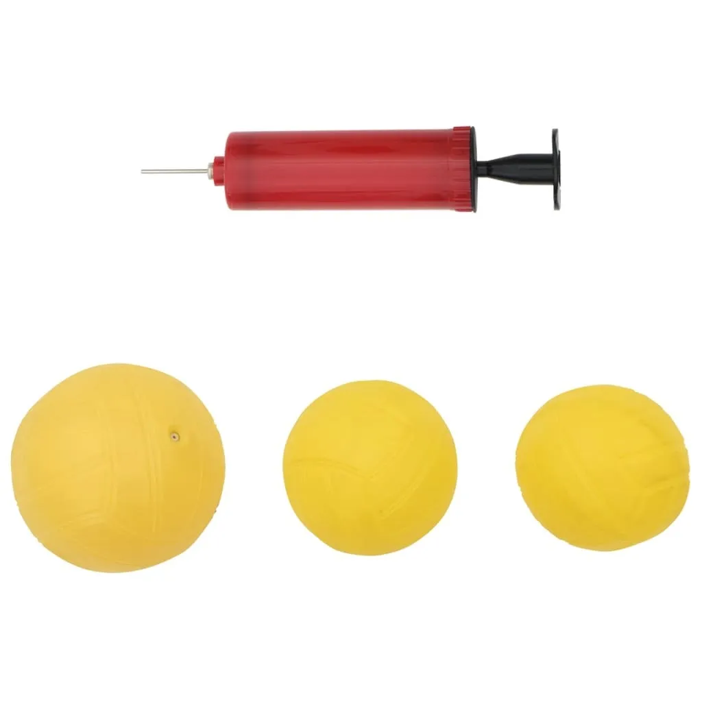 Set Roundnet complet avec 3 ballons et pompe de gonflage Ø90x20 cm
