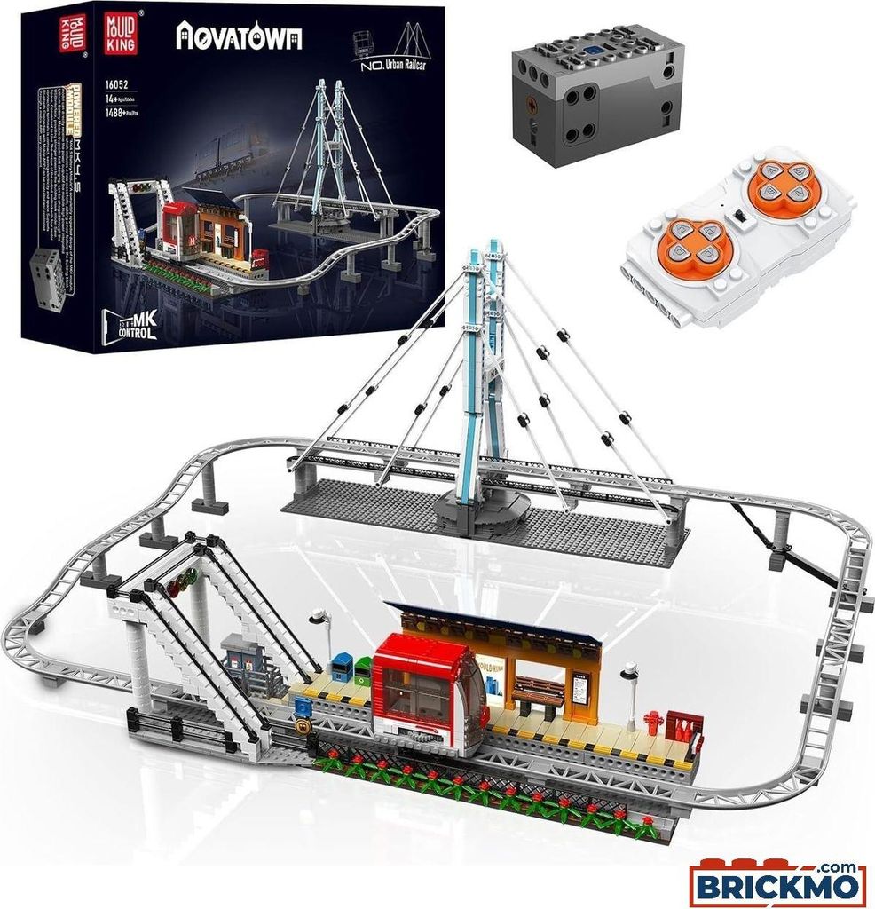 Mould King Remote Control Urban Railcar 16052 Produktbild 
