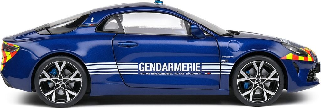 Solido Modellauto Maßstab 1:18 Alpine A110 Gendarmerie blau Produktbild 5