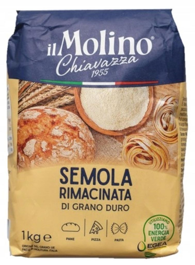 Semoule de blé dur, 1 kg - Molino Chiavazza Image du produit 