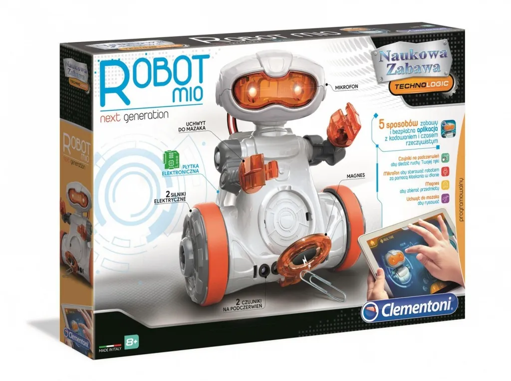 Mio Robot New Generation Clementoni avec Capteurs et Bras Interchangeables - 10