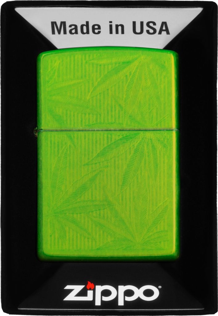 Feuerzeuge ZIPPO CANNABIS LEAVES DESIGN 60007214