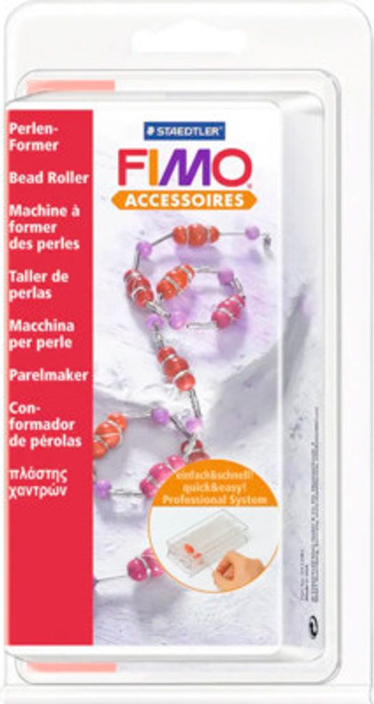 FIMO Perlen Roller rund, oval, quadratisch Produktbild 