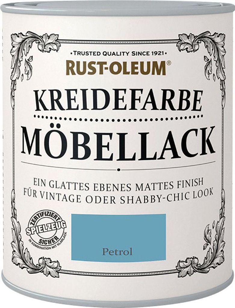 Rust-Oleum Kreidefarbe Möbellack 125 ml petrol Produktbild 