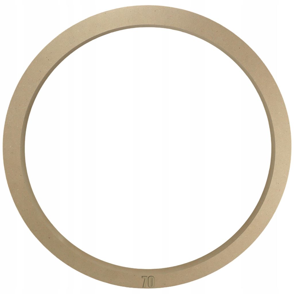 Bastelring 70cm Runder Keilrahmen für Leinwand – Massiver MDF Dekoring für Makramee & Traumfänger