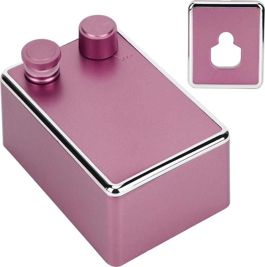 Versenkbare Wäscheleine Wandmontiert Edelstahl Langlebig Indoor Balkon Trockengestell (Rosa)