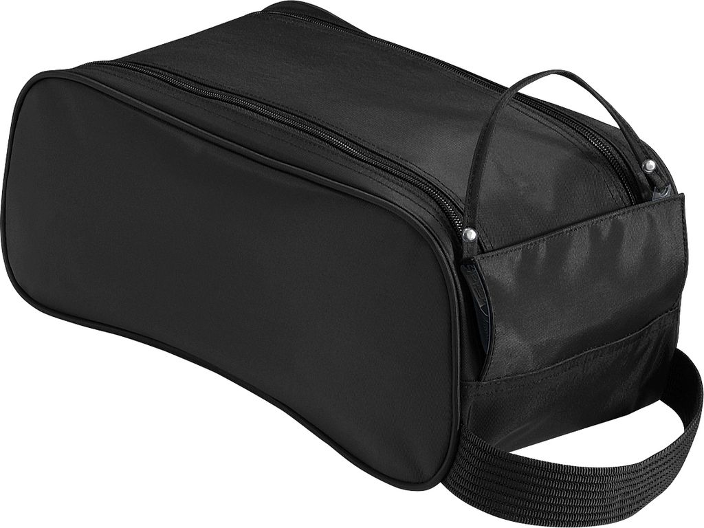 Quadra Teamwear Schuh Tasche - 9 Liter (2 Stück/Packung) BC4266 (Einheitsgröße) (Schwarz)