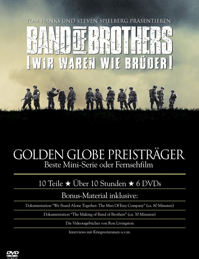 Band of Brothers (DVD) Wir w. wie Brüder Min: 624DD5.1WS | Produktbild 