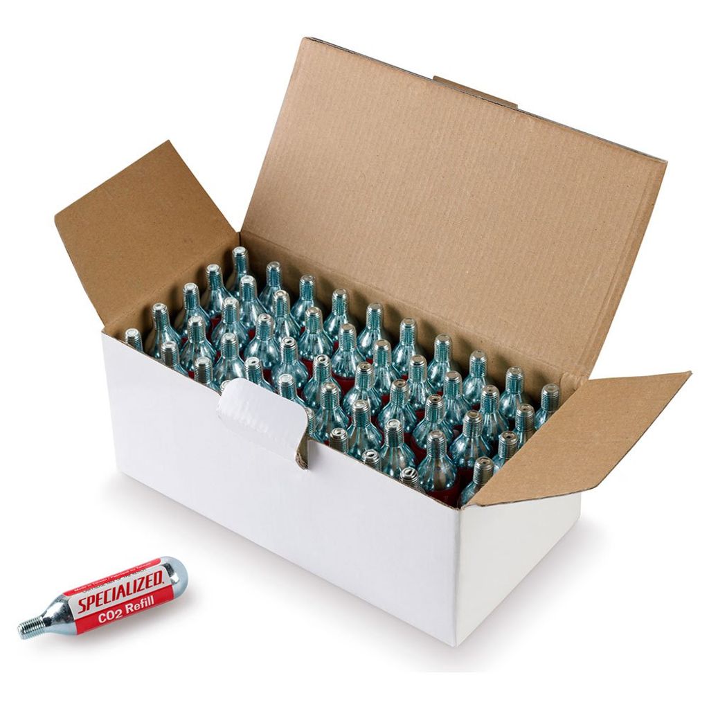 Specialized CO2 CANISTER 16G BULK/50 16G - schnelle Reifenfüllung für unterwe...