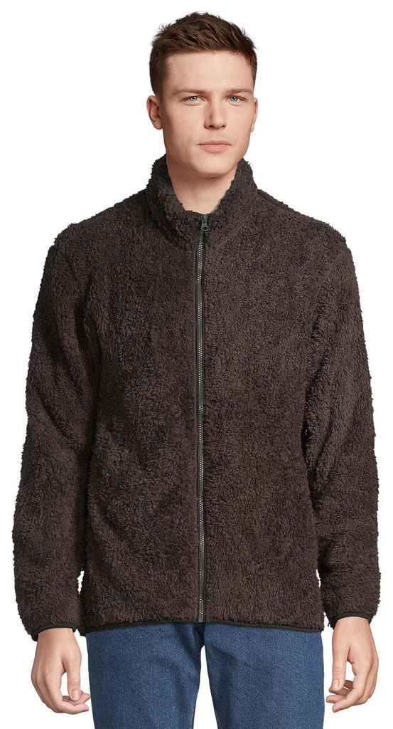 SOLS - Fleecejacke für Herren/Damen Uni, Durchgehender Reißverschluss LT6281 (3XL) (Anthrazitgrau)